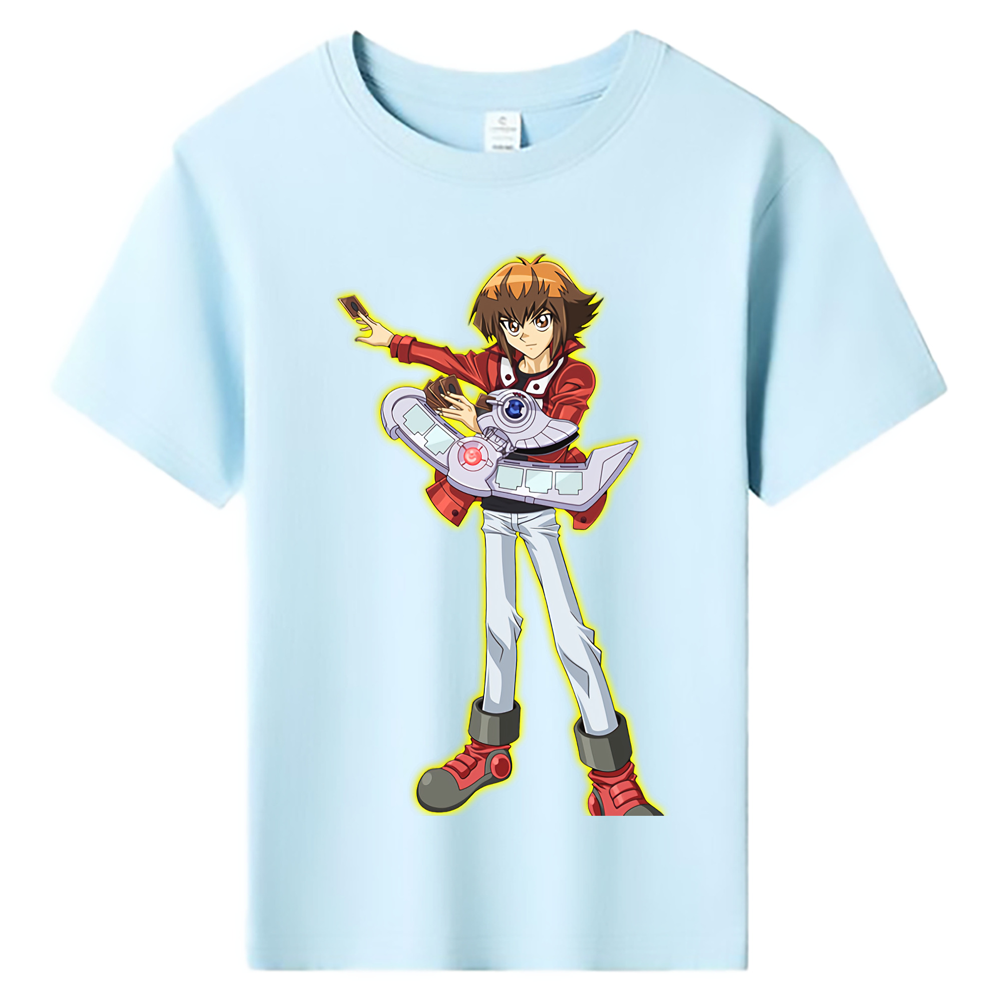 （画像用） 遊☆戯☆王 Yu-Gi-Oh! 綿100％キッズTシャツ（フロントプリント）